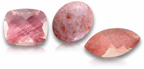 Магазин Розовый солнечный камень Драгоценные Камни